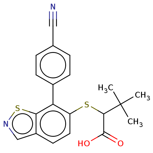 Chemical structure of BindingDB Monomer ID 318955