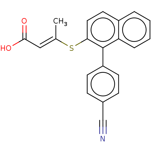 Chemical structure of BindingDB Monomer ID 318956