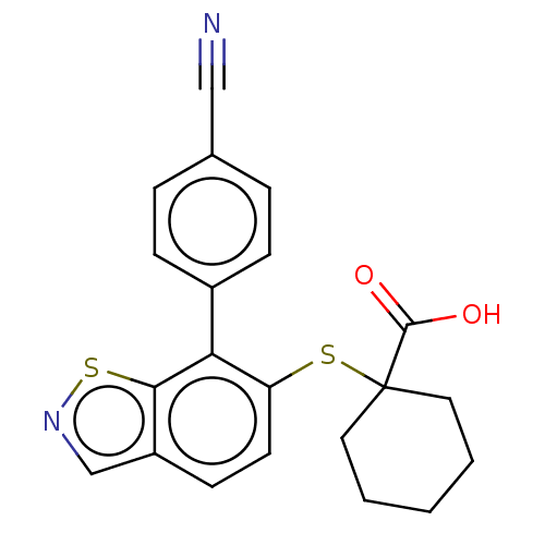Chemical structure of BindingDB Monomer ID 318957