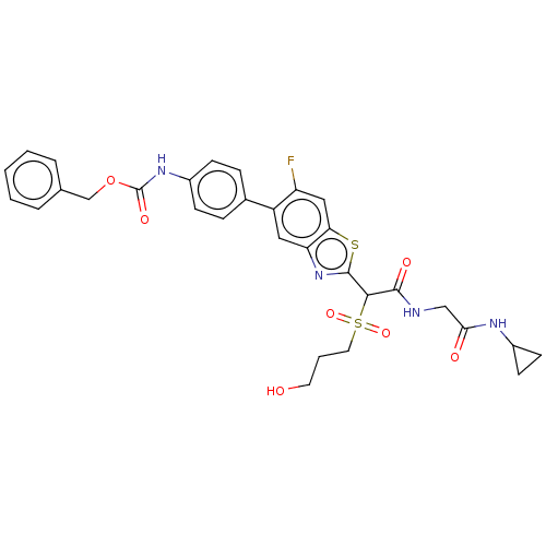 Chemical structure of BindingDB Monomer ID 318969