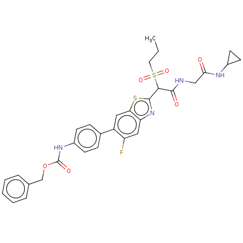 Chemical structure of BindingDB Monomer ID 319011