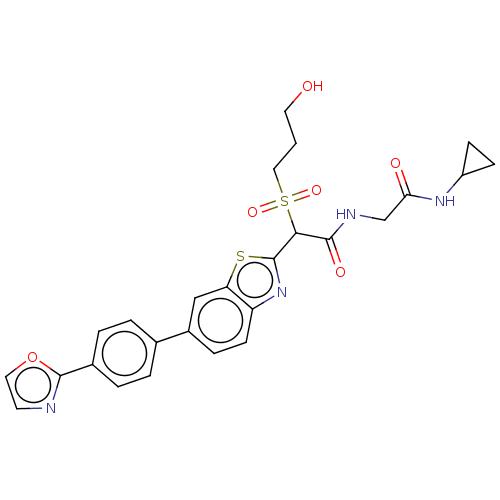 Chemical structure of BindingDB Monomer ID 319050
