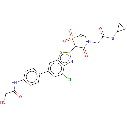 Chemical structure of BindingDB Monomer ID 319082