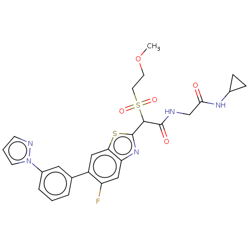 Chemical structure of BindingDB Monomer ID 319098