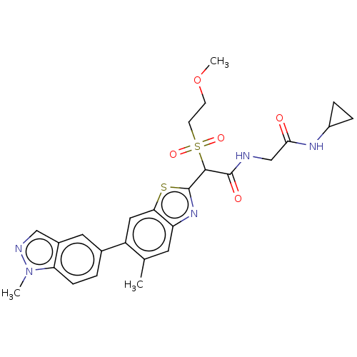 Chemical structure of BindingDB Monomer ID 319105