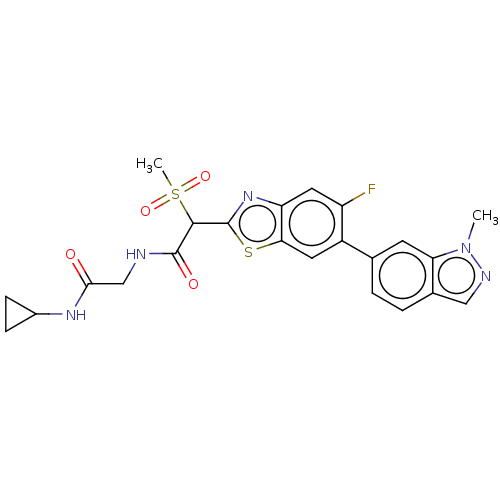 Chemical structure of BindingDB Monomer ID 319153