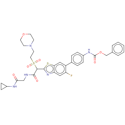 Chemical structure of BindingDB Monomer ID 319375