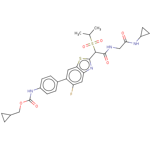 Chemical structure of BindingDB Monomer ID 319474
