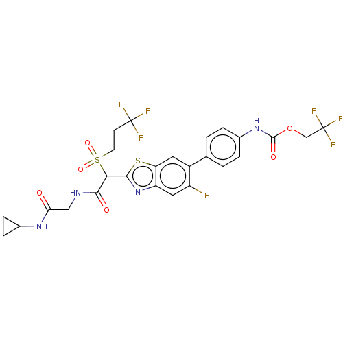 Chemical structure of BindingDB Monomer ID 319475