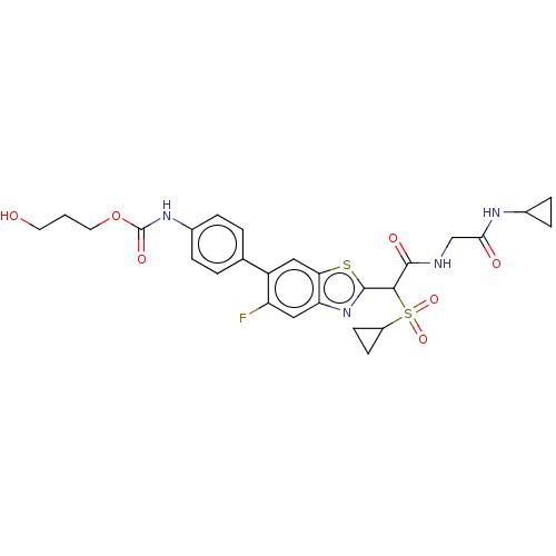 Chemical structure of BindingDB Monomer ID 319481