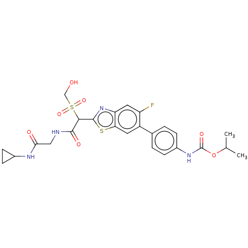 Chemical structure of BindingDB Monomer ID 319483