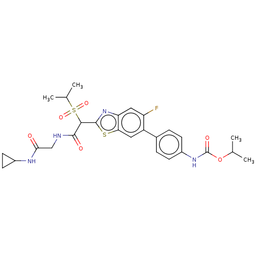 Chemical structure of BindingDB Monomer ID 319485