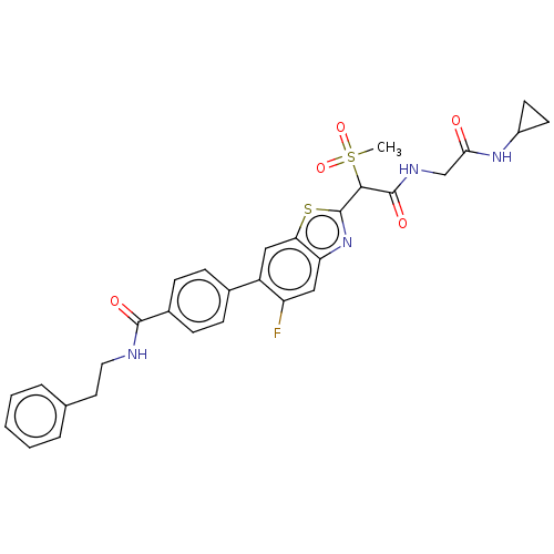 Chemical structure of BindingDB Monomer ID 319515