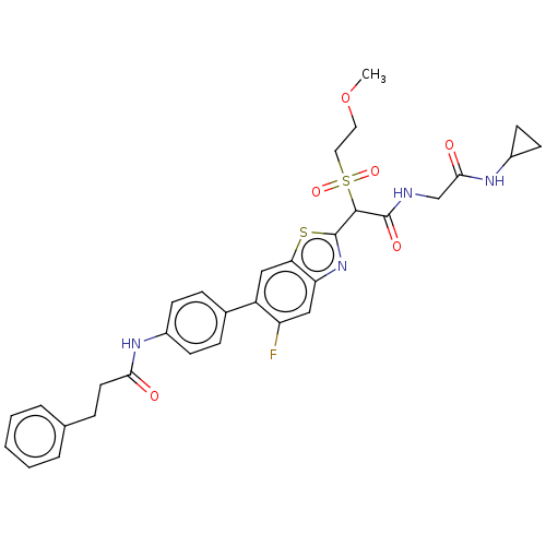 Chemical structure of BindingDB Monomer ID 319517