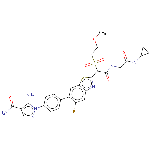 Chemical structure of BindingDB Monomer ID 319525