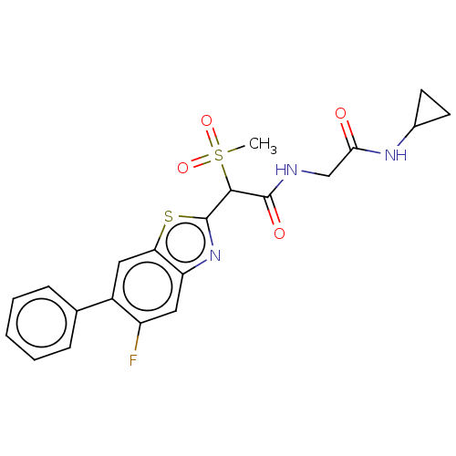 Chemical structure of BindingDB Monomer ID 319544