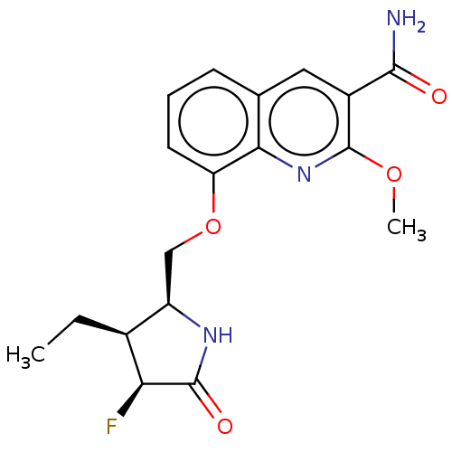 Chemical structure of BindingDB Monomer ID 319550