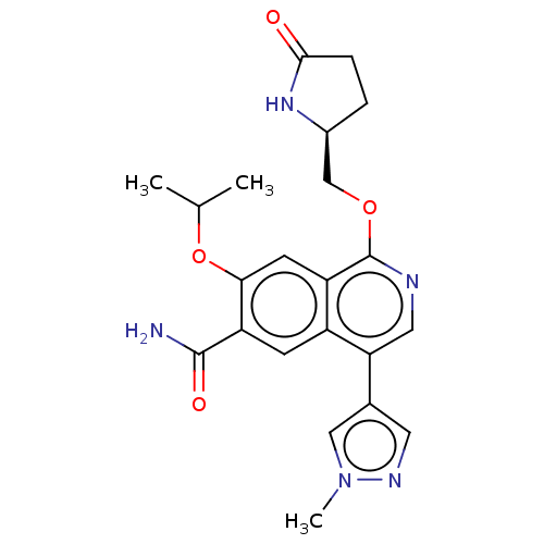 Chemical structure of BindingDB Monomer ID 319554