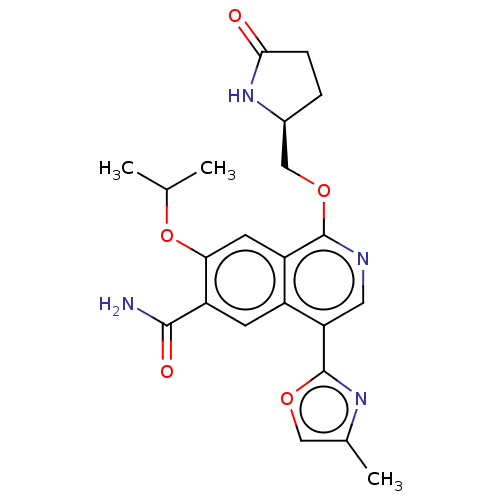 Chemical structure of BindingDB Monomer ID 319555