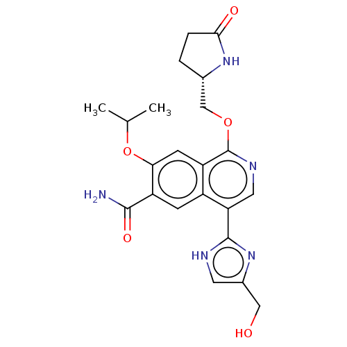 Chemical structure of BindingDB Monomer ID 319557