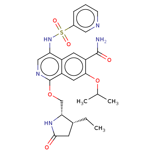 Chemical structure of BindingDB Monomer ID 319560