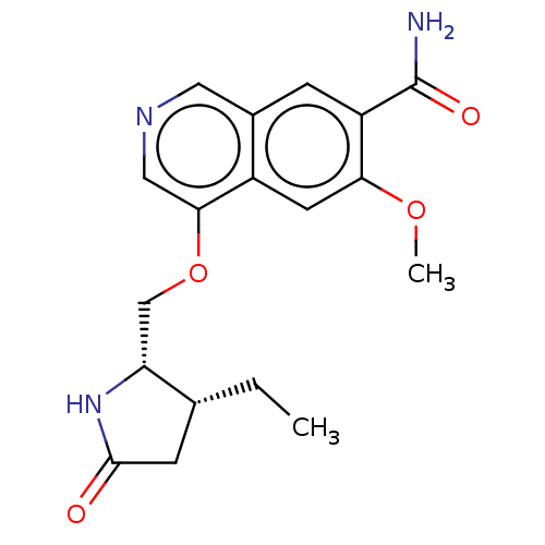 Chemical structure of BindingDB Monomer ID 319573