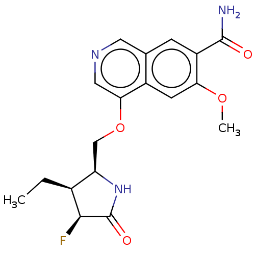 Chemical structure of BindingDB Monomer ID 319574