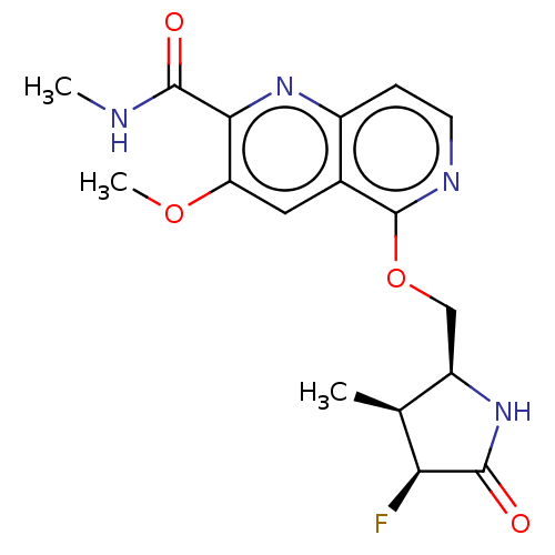 Chemical structure of BindingDB Monomer ID 319581