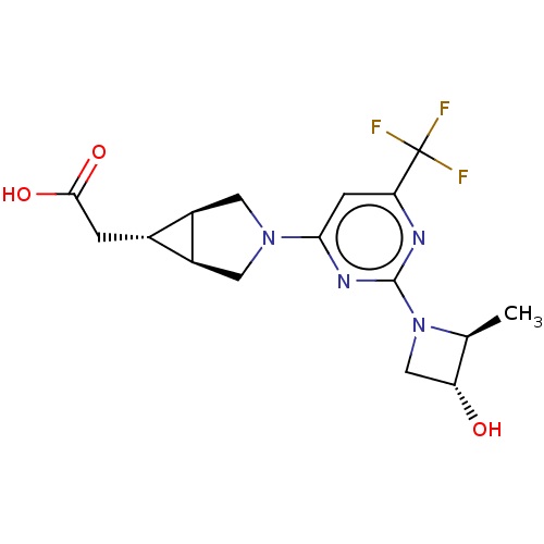 Chemical structure of BindingDB Monomer ID 319586