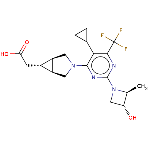 Chemical structure of BindingDB Monomer ID 319588