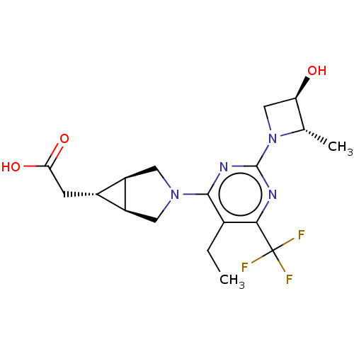 Chemical structure of BindingDB Monomer ID 319589