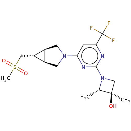 Chemical structure of BindingDB Monomer ID 319590