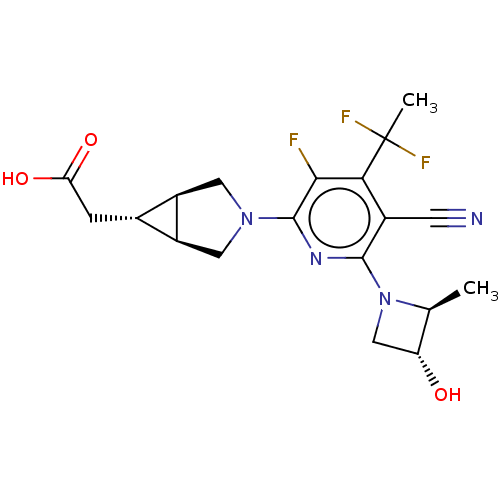 Chemical structure of BindingDB Monomer ID 319605