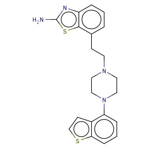 Chemical structure of BindingDB Monomer ID 319734