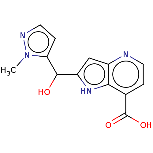 Chemical structure of BindingDB Monomer ID 320398