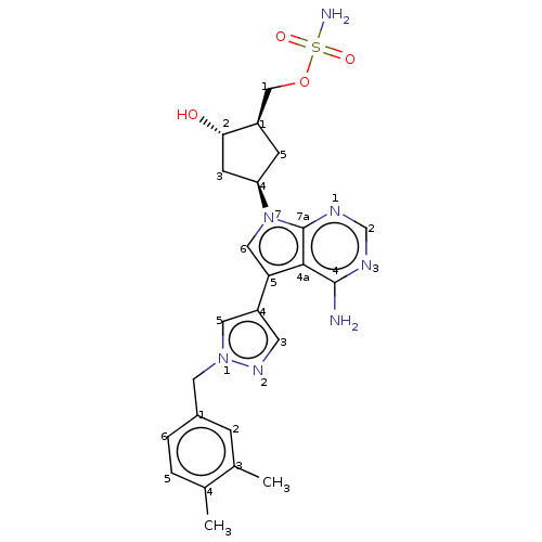 Chemical structure of BindingDB Monomer ID 321054