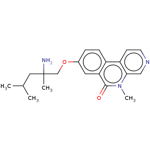 Chemical structure of BindingDB Monomer ID 321073