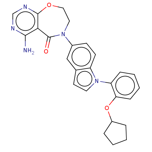 Chemical structure of BindingDB Monomer ID 321150