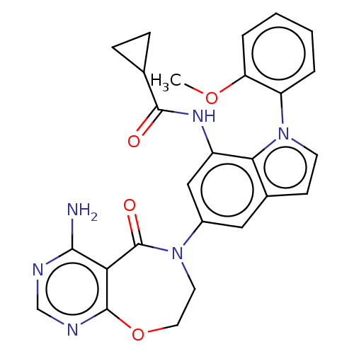 Chemical structure of BindingDB Monomer ID 321156