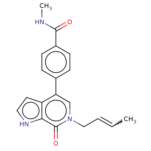 Chemical structure of BindingDB Monomer ID 321377