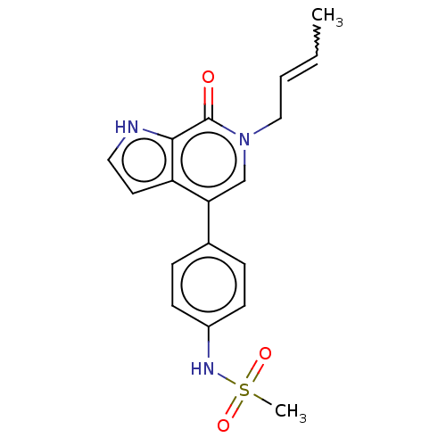 Chemical structure of BindingDB Monomer ID 321381