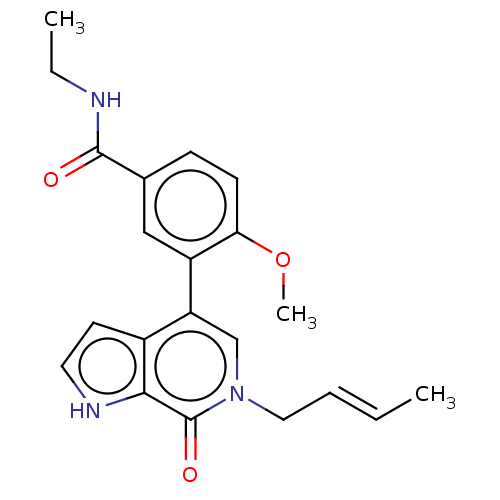 Chemical structure of BindingDB Monomer ID 321392