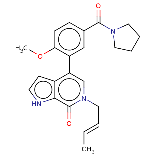 Chemical structure of BindingDB Monomer ID 321394