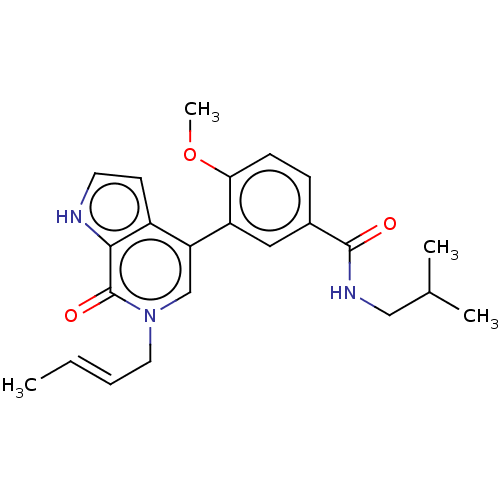 Chemical structure of BindingDB Monomer ID 321395