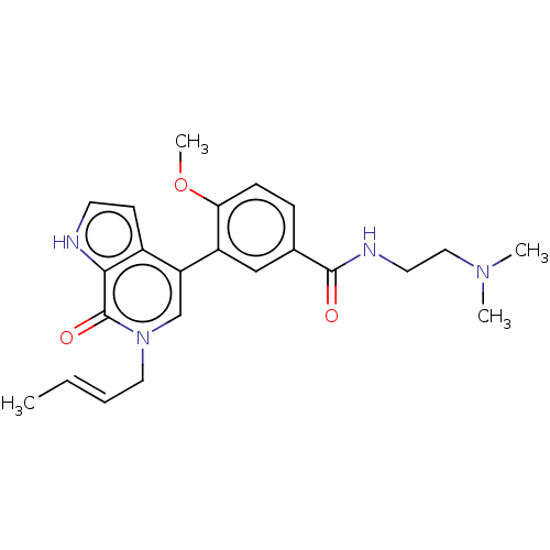 Chemical structure of BindingDB Monomer ID 321396