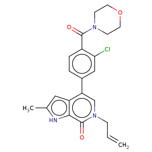 Chemical structure of BindingDB Monomer ID 321417