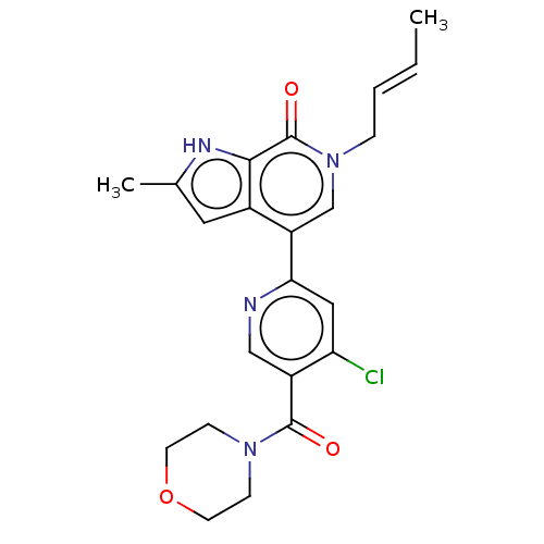 Chemical structure of BindingDB Monomer ID 321420