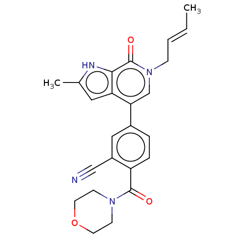 Chemical structure of BindingDB Monomer ID 321422