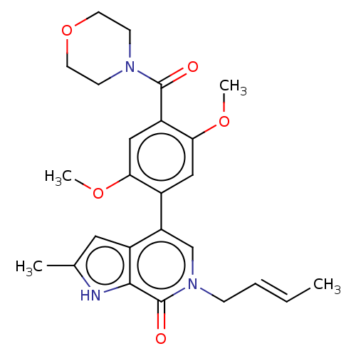 Chemical structure of BindingDB Monomer ID 321424