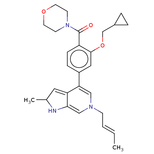 Chemical structure of BindingDB Monomer ID 321431